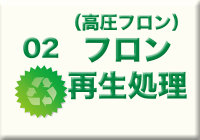 高圧フロン再生処理